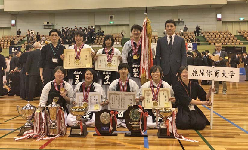 鹿屋体育大学 剣道部 全日本女子学生剣道優勝大会で優勝 鹿屋体育大学