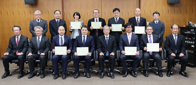 優秀授業賞の教員（その１）