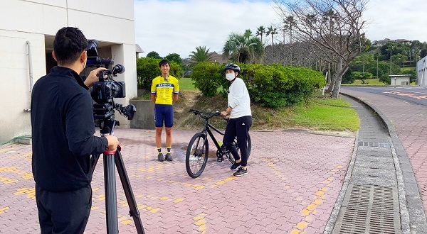 MBCテレビ「かごしま4」で自転車競技部の古谷田貴斗さんが取り上げられます