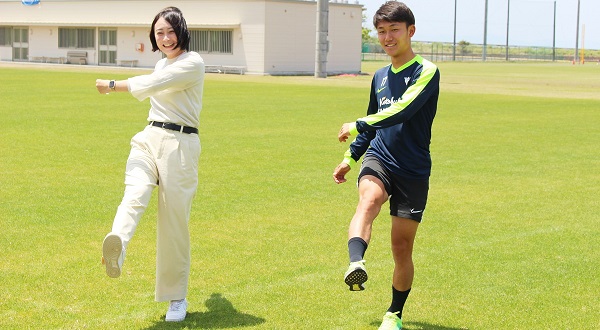 MBCラジオ「おおすみーてぃんぐ」に、U-22日本代表メンバーに選出されたサッカー部の吉田真那斗さんが登場します