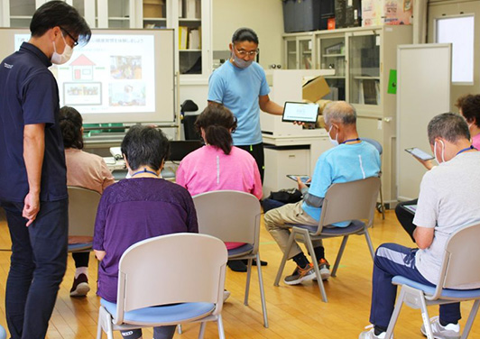 鹿屋体育大学による介護予防教室