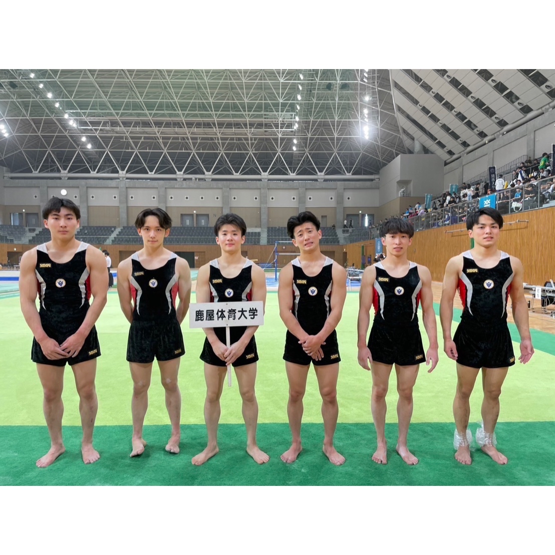 第75回西日本学生体操選手権大会において、団体準優勝、種目別の4