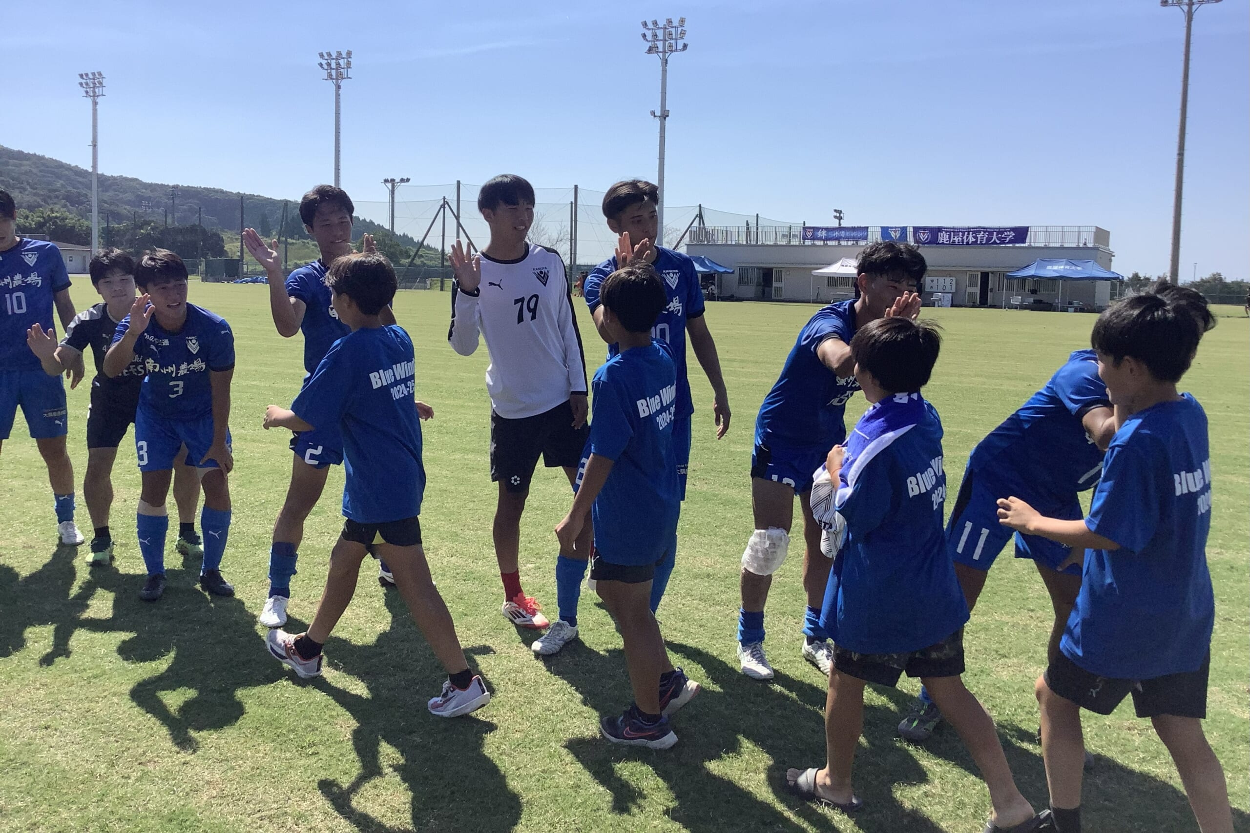 鹿屋体育大学サッカー部ウォーマー・ウィンドブレーカー 鹿屋体育大学サッカー部ウォーマー・ウィンドブレーカー 鹿屋体育大学